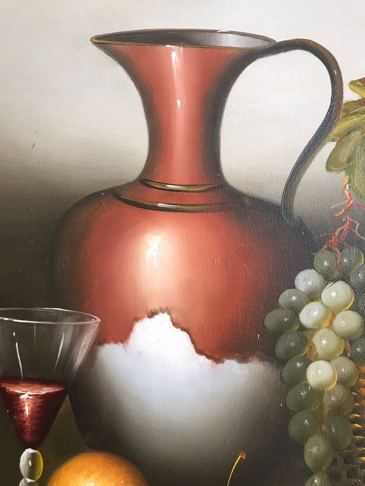 photo furniture Original Work Of Art Contemporary Dutch Still Life Painting On Canvas Signed
