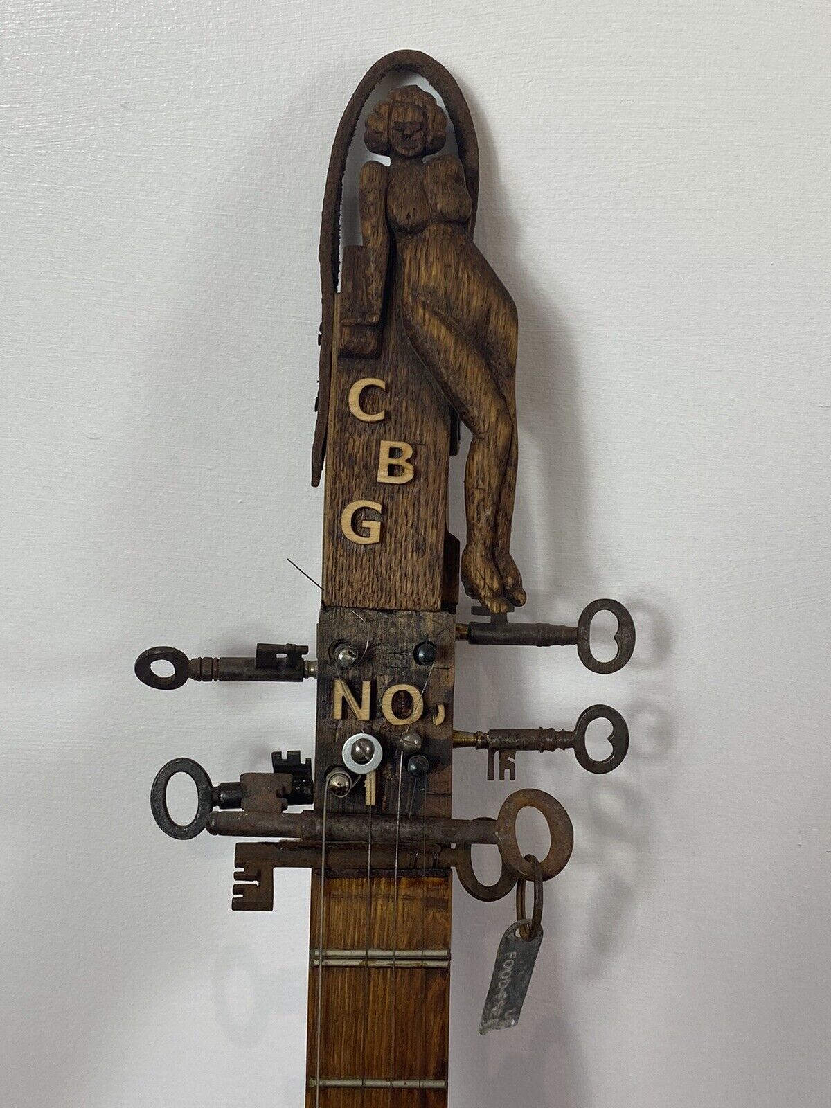 745.0 Novelty Collection Of 5 English Country Pop Art Banjo & Lute Style Instruments photo