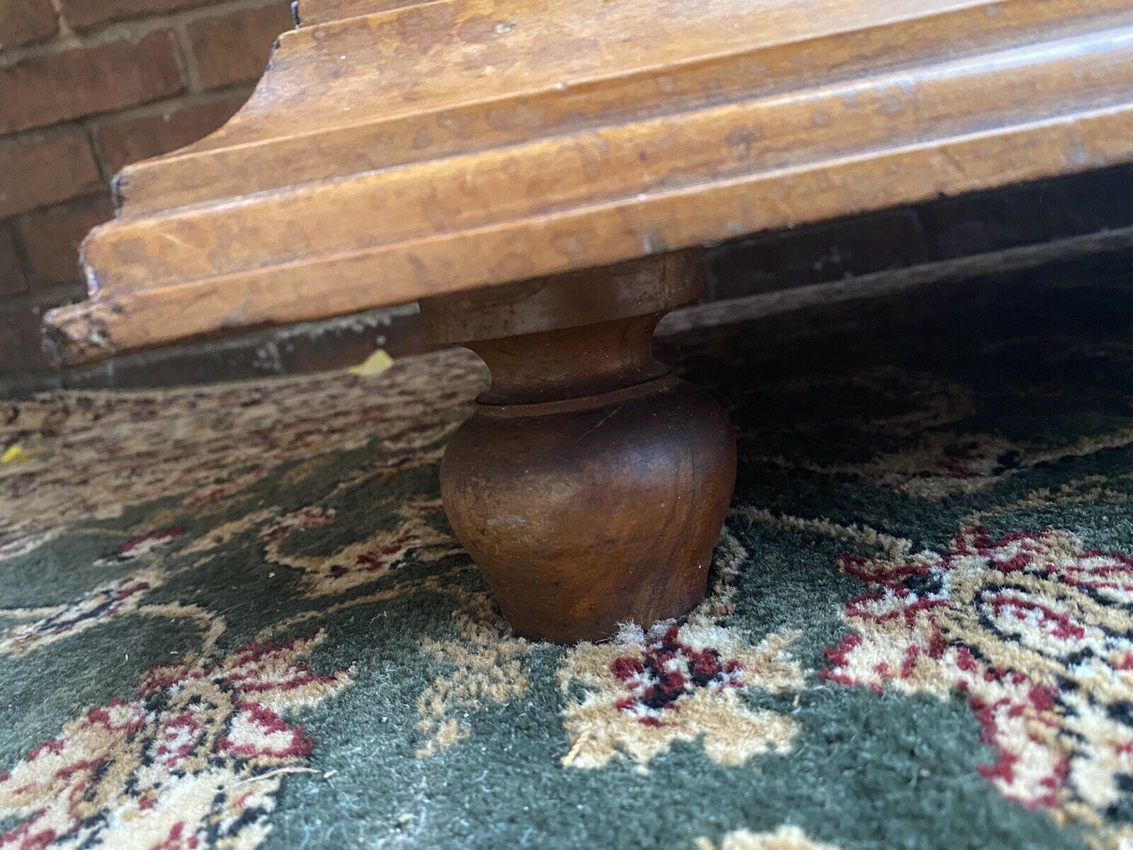 photo for sale Antique German Bieder Meyer Style Monumental Satinwood Carved Bookcase