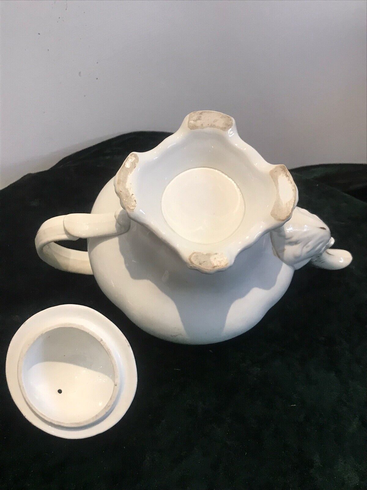 Fine Ornate Porcelain Napoleonic ‘Limoges’ France Floral Gilt Decoration Tea Pot photo buy