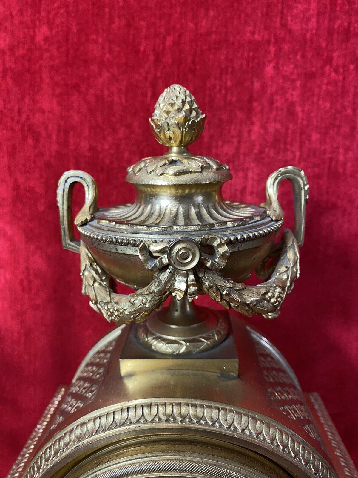 2250.0 19th Century Japy Freres Bronze Ormolu Museum Quality Mantle Clock Garniture photo