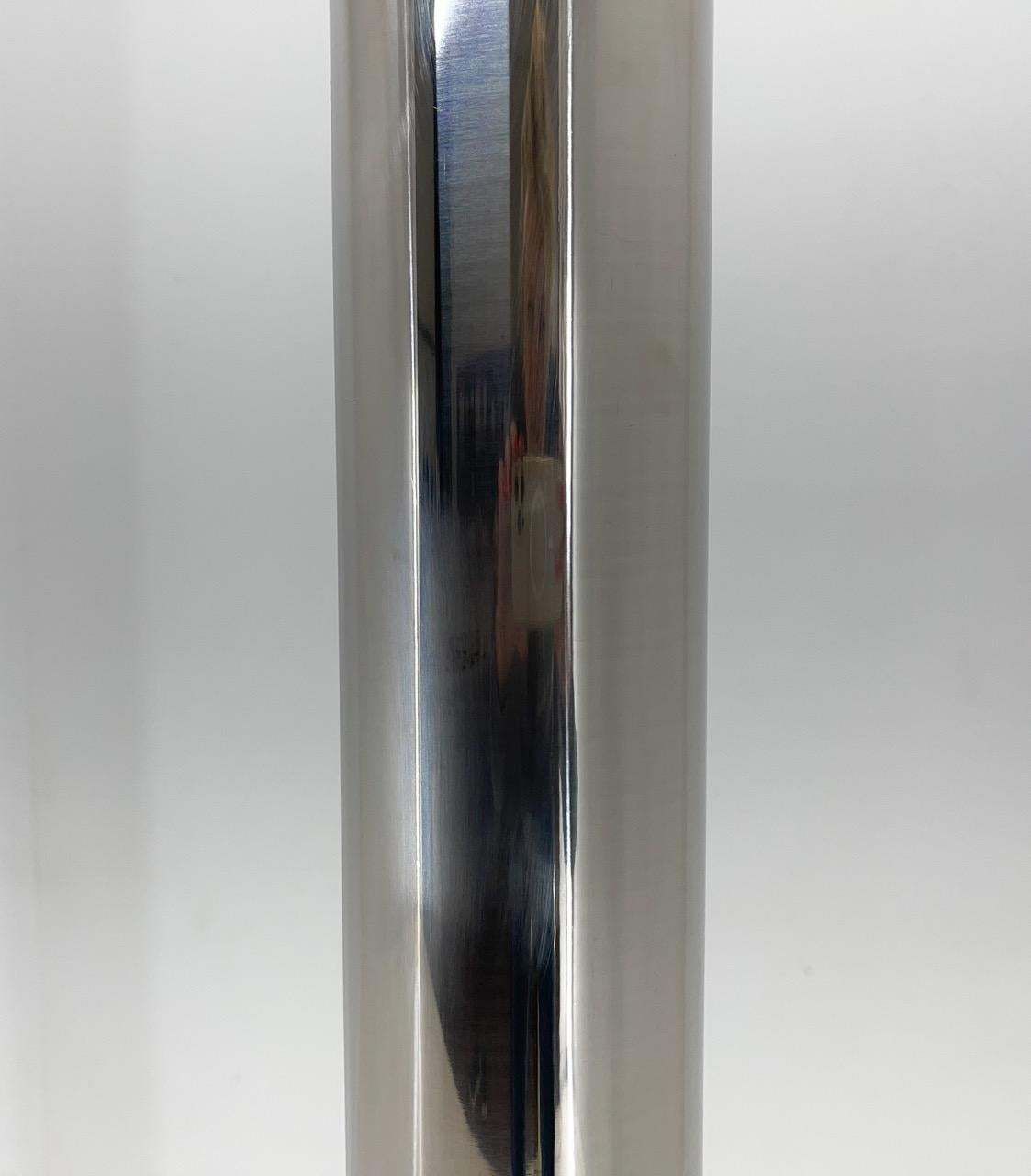 Mid Century Italian Chrome & Wood Coat Hanger photo 1125.0