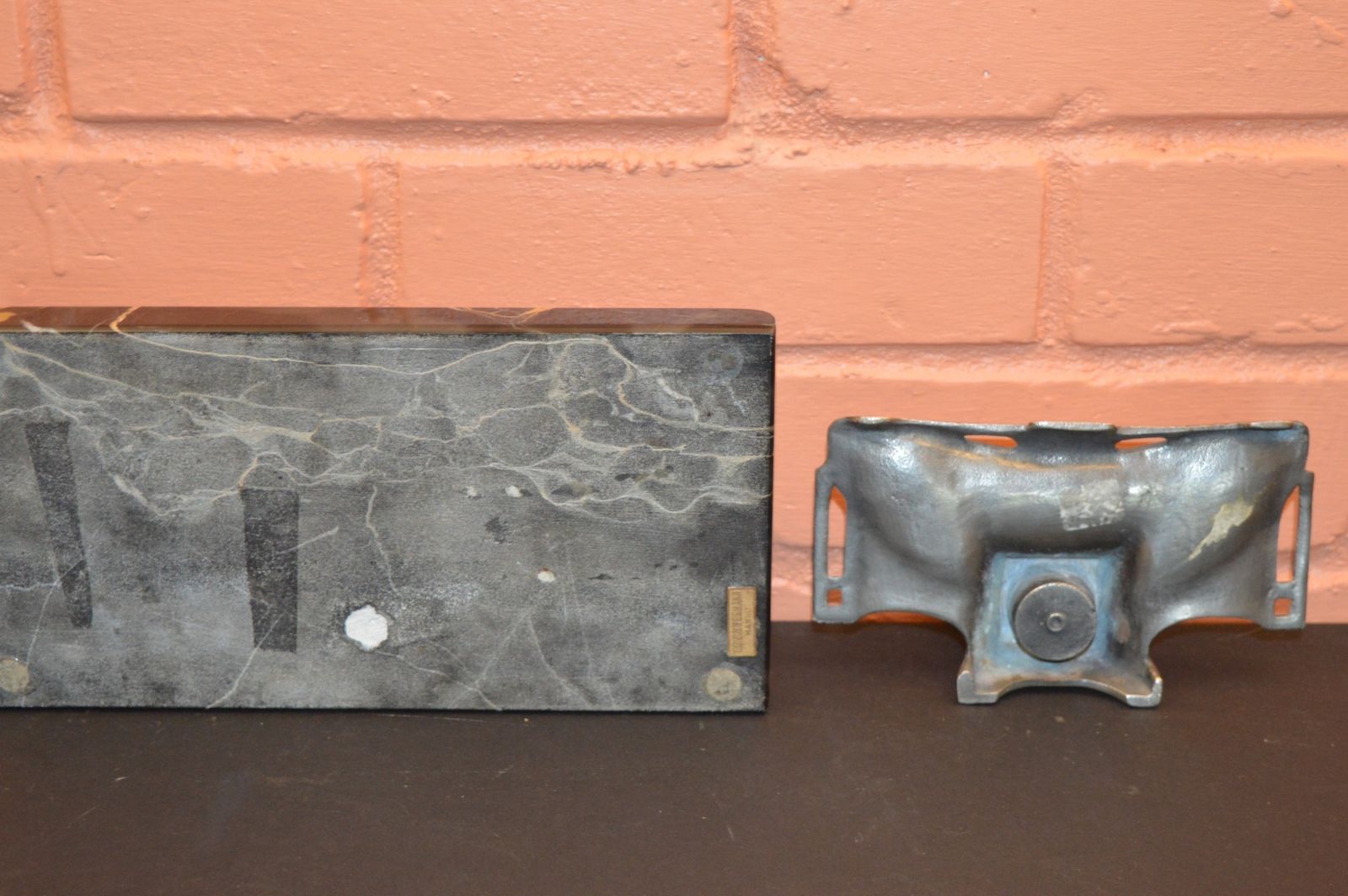 2 Art Nouveau / Deco Inkwells, Zimmermann, C1900 20 photo 375.0