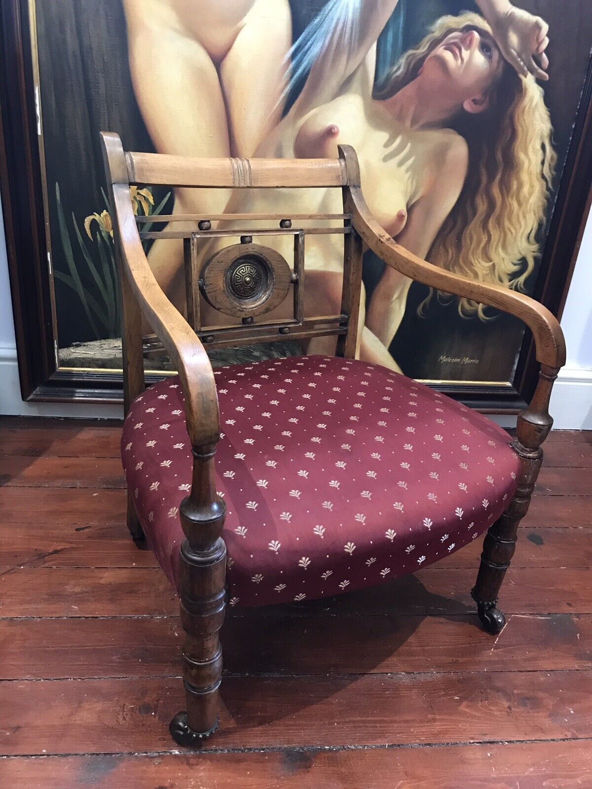 Antique Regency Childs Elbow Chair photo furniture
