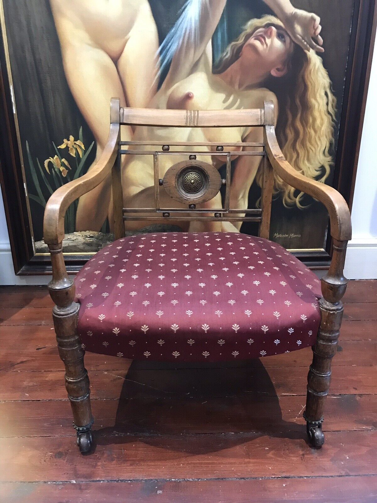 Antique Regency Childs Elbow Chair photo vinterior