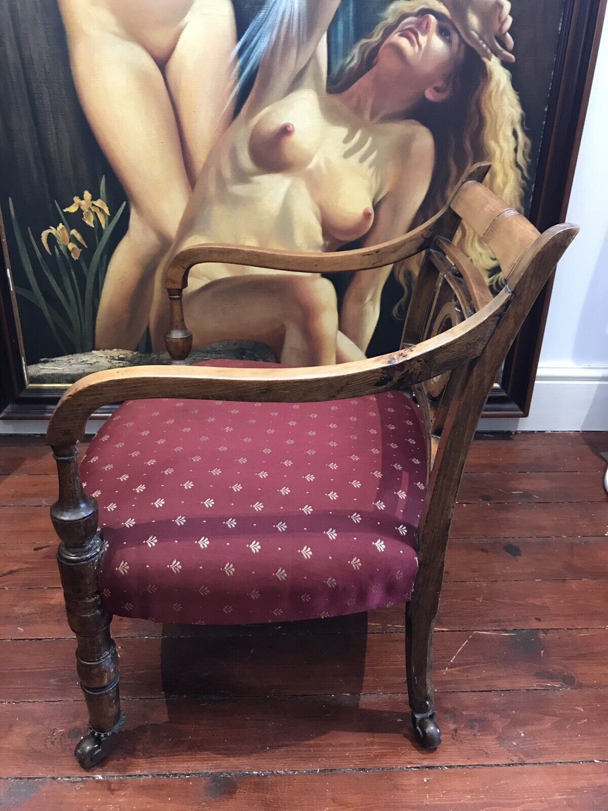 Antique Regency Childs Elbow Chair photo buy