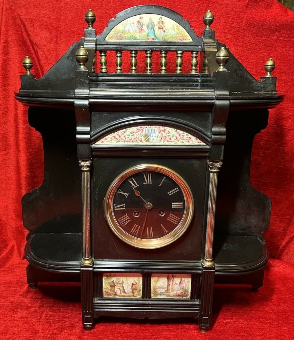 Rare Historic French Aristocracy Aesthetic Movement Timepiece photo for sale
