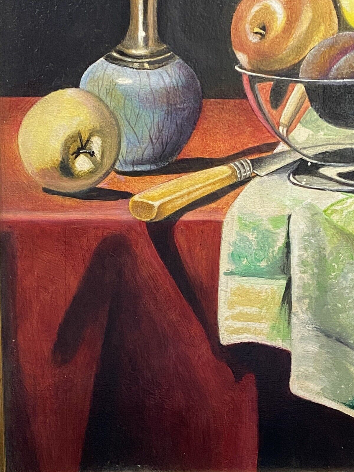 20th Century Dutch Golden Age Still Life Oil Painting Signed J Reed photo vintage