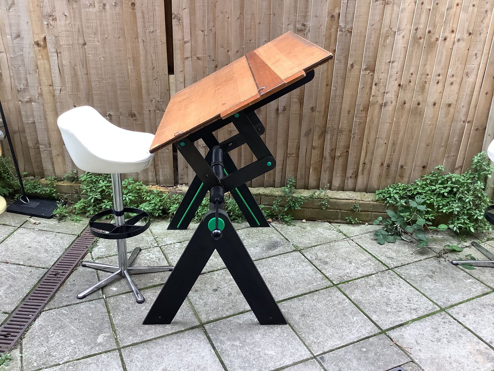 Drafting Table Designed By Paolo Parigi For Heron Parigi, 1975 Italy. photo vintage