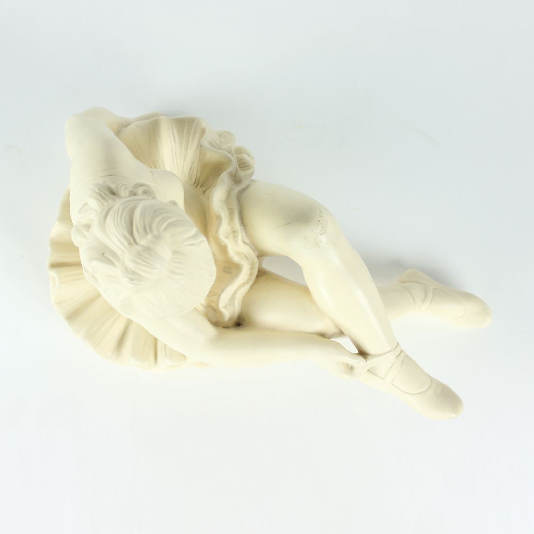 Mid Century Plaster Sculpture Of Ballet Dancer, Jihokera, Czechoslovakia 1960s photo 260.0