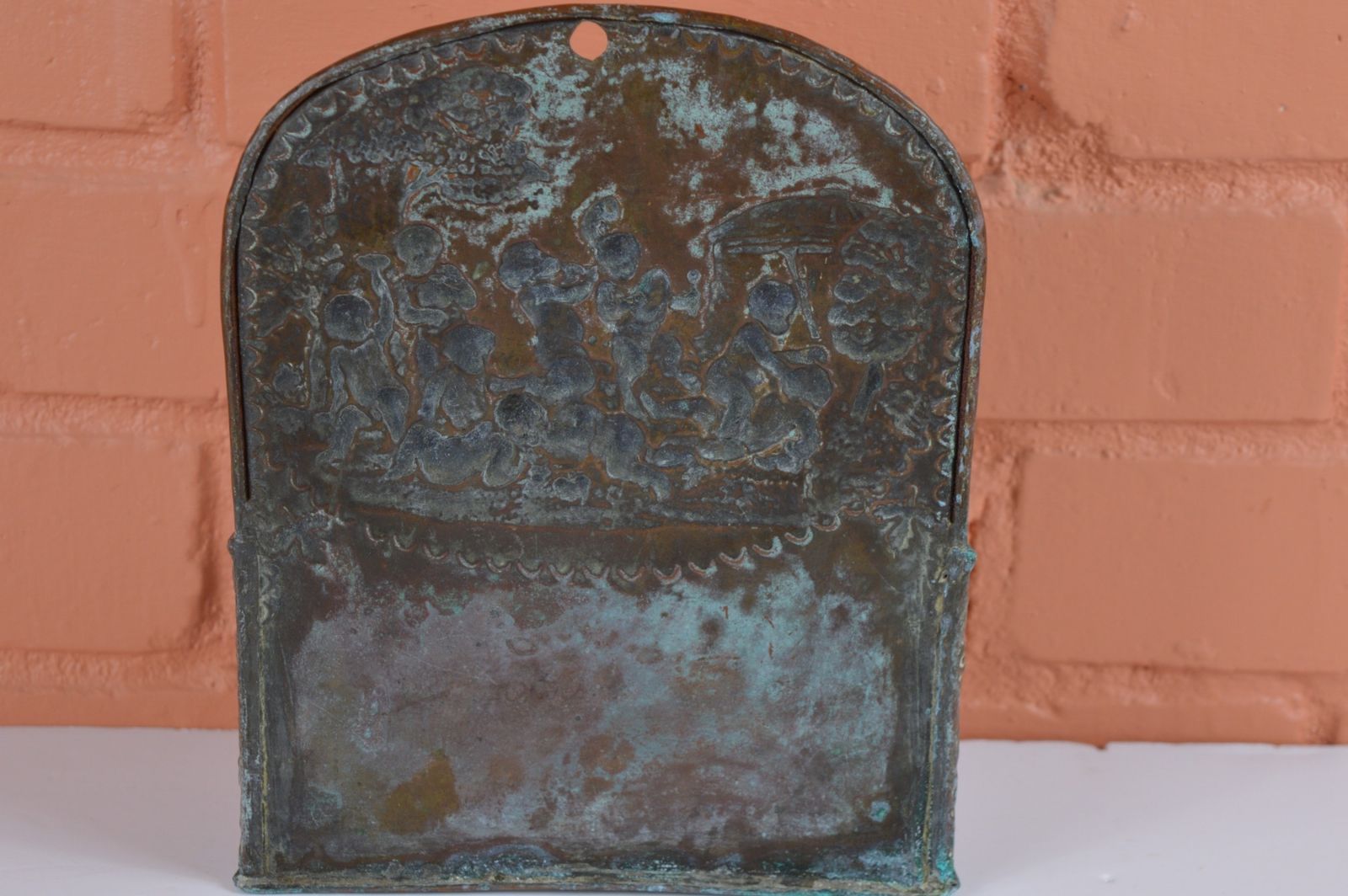 Dutch Hanging Candle/Spill Box,C1800 photo Home Decor