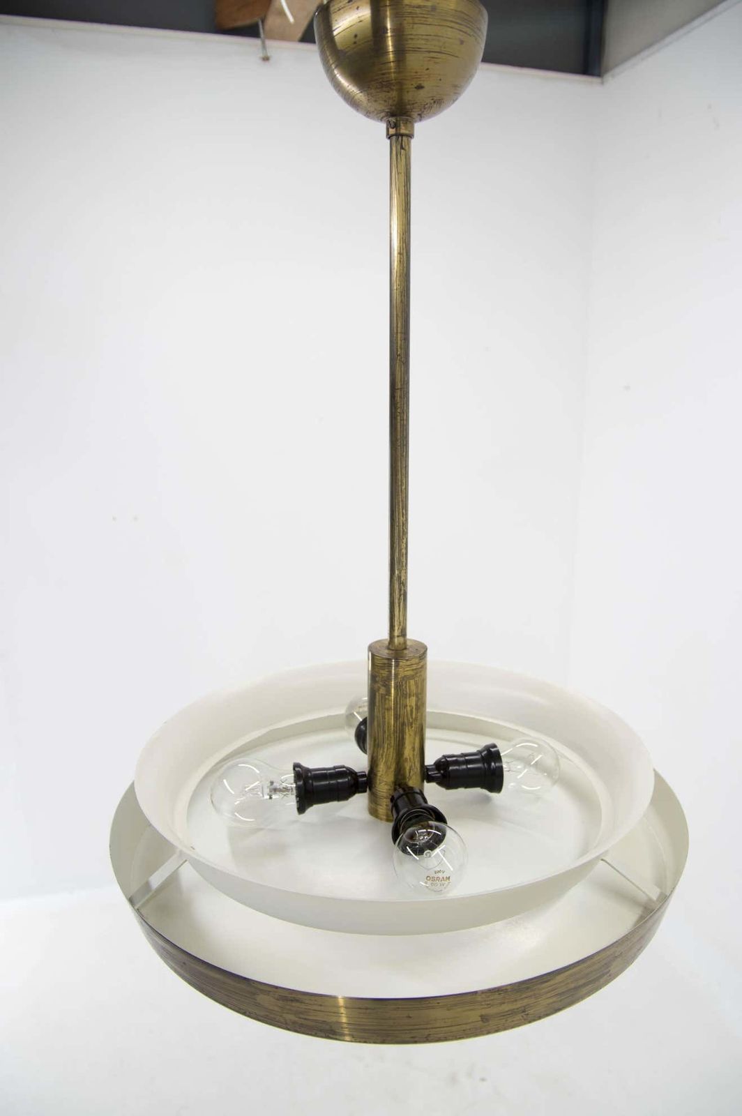 Lighting Rare Bauhaus Chandelier By Ias, 1930s photo