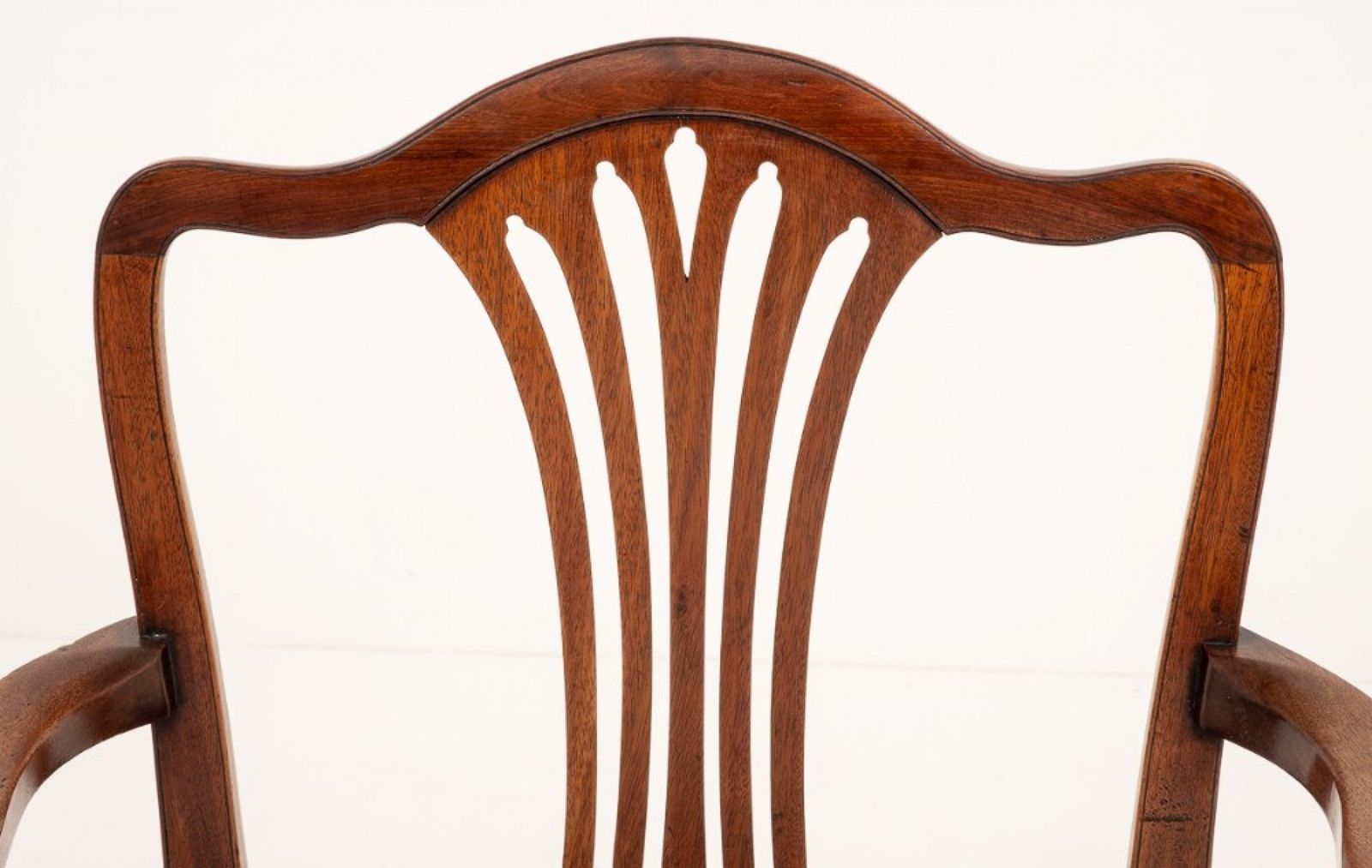 Georgian Mahogany Armchair Circa 1800 photo for sale