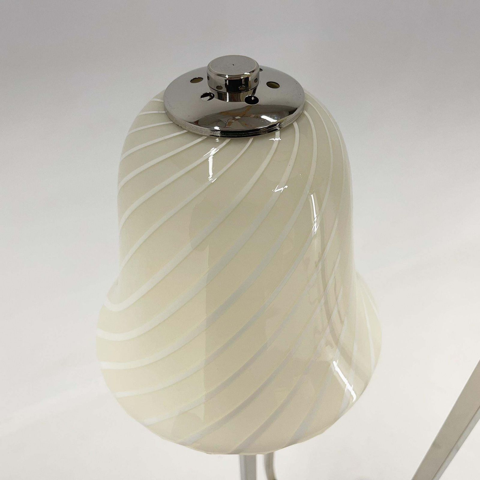 Rare Italian Chrome & Murano Glass 'Magic Mushrooms' Floor Lamp, 1970's photo buy