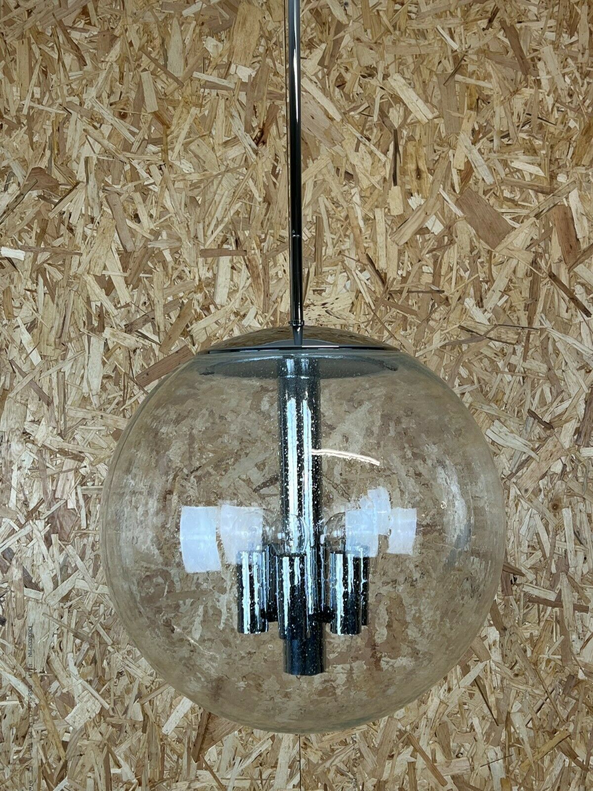 Lighting Xxl 60s 70s Lamp Ceiling Lamp Limburg "Globe" Spherical Lamp Ball Design 60s photo