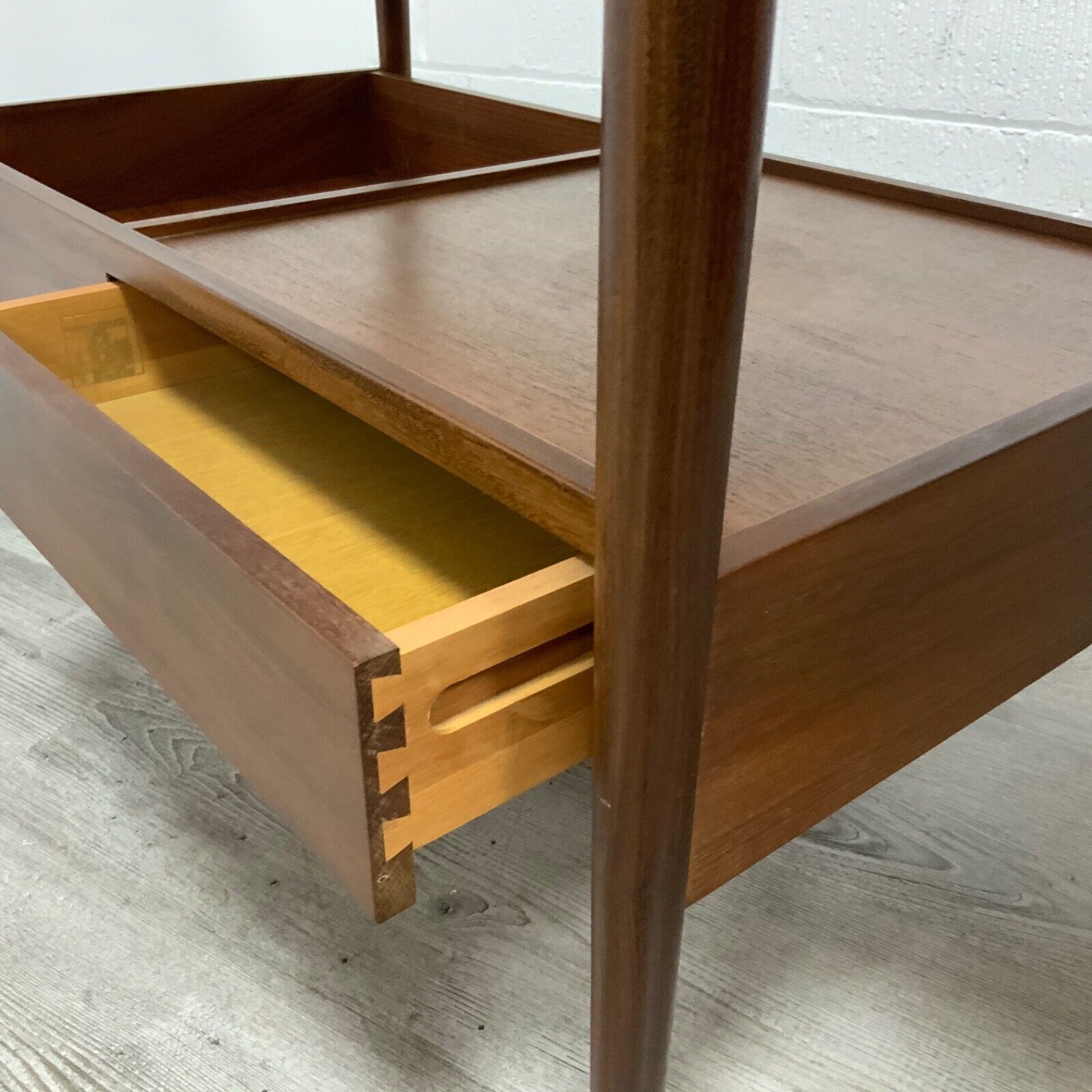 Danish Teak Bar Cart Drinks Serving Trolley By Ib Kofod Larsen For G Plan photo 895.0