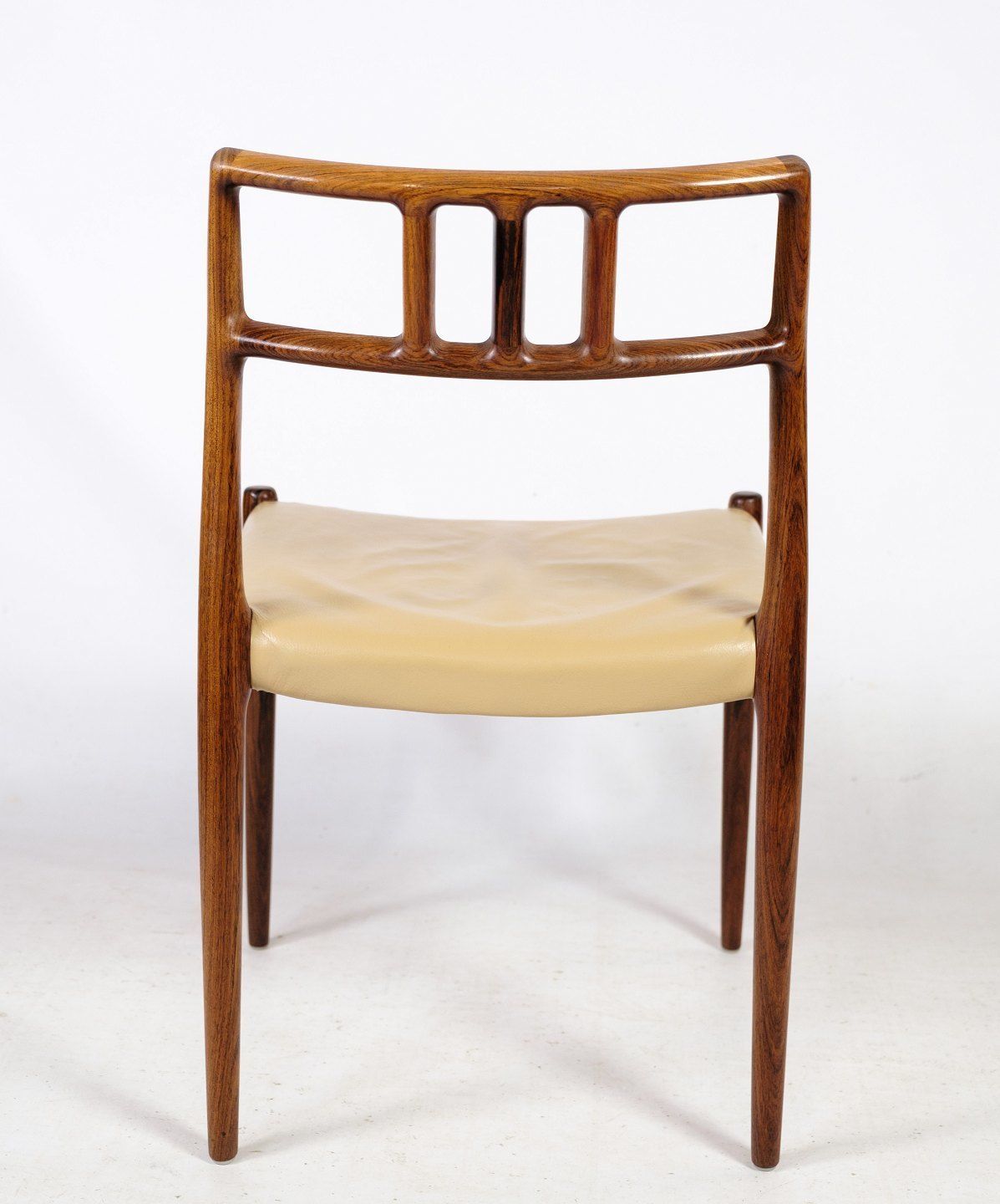 Set Of Six Dining Chairs Model 79 In Rosewood By Niels O. Møller From 1960s photo vinterior