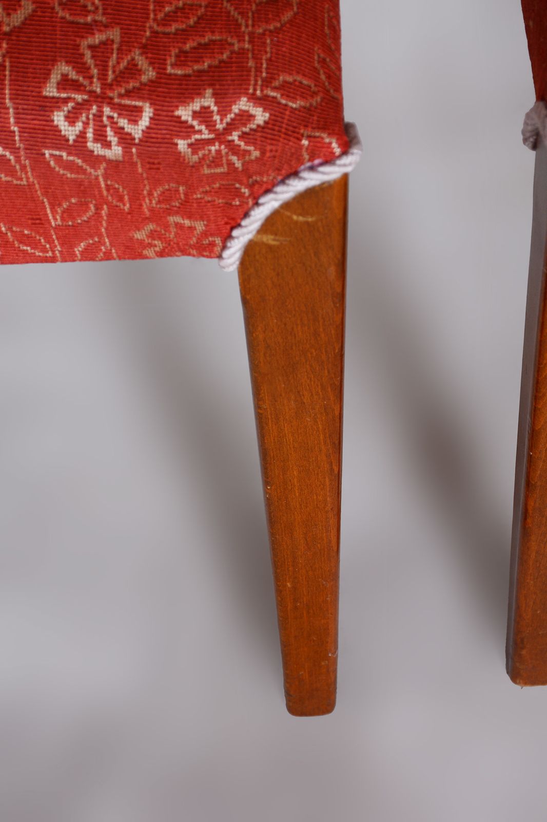 Czech Art Deco Chairs, 4 Pcs, Designed By Jindrich Halabala   Up Zavody, 1940s photo Furniture
