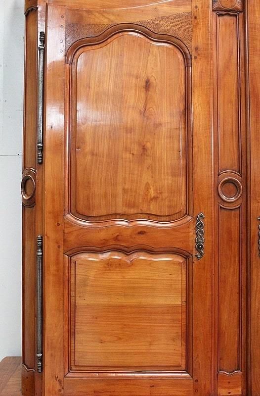 Buffet Two Regional Bodies In Cherry, Louis XIV Period   1740 photo vintage