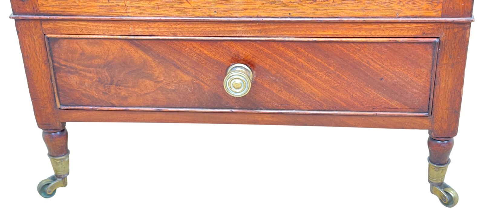 photo for sale Regency Mahogany Boat Shaped Canterbury (England, Circa 1820)
