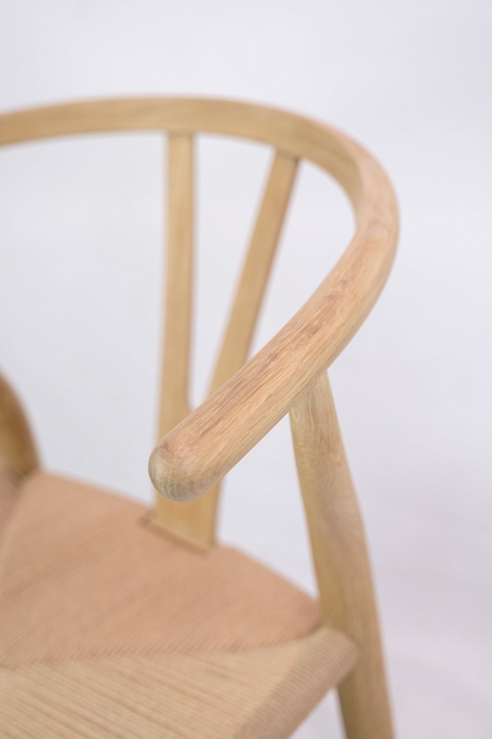 The Wisbone Chair Model Ch24 In Oak By Hans J. Wegner From 1950s photo Furniture