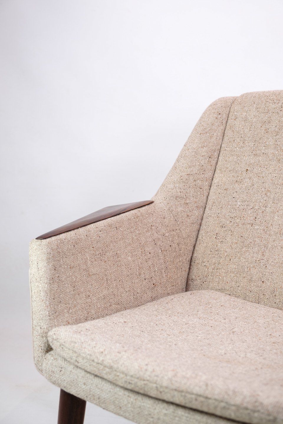 Armchair Model 813 In Rosewood By Arne Vodder & Anton Berg For Slagelse Møbelfabrik From 1960 photo 1325.0