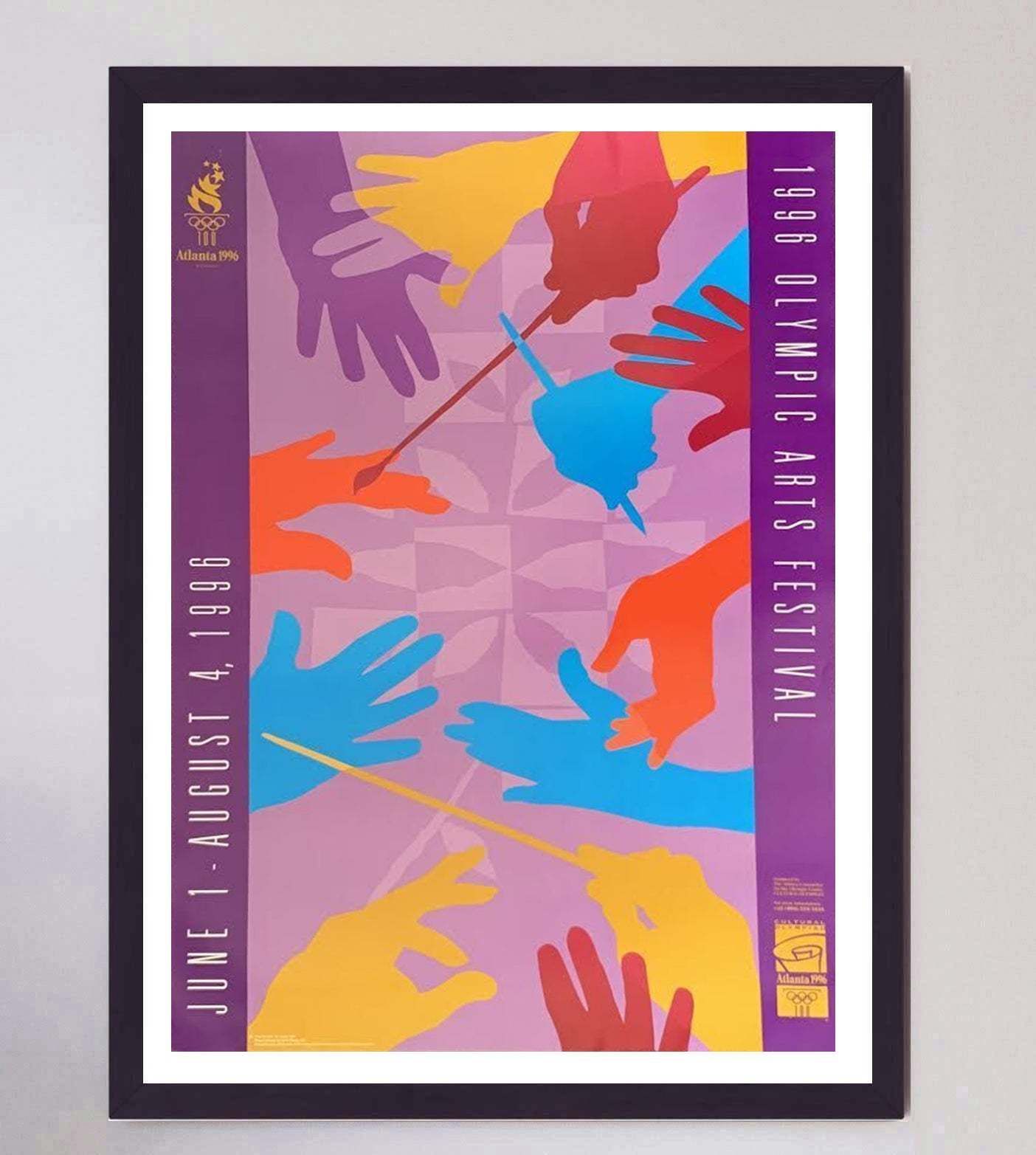 1996 Atlanta Olympic Games, Original Vintage Poster photo furniture
