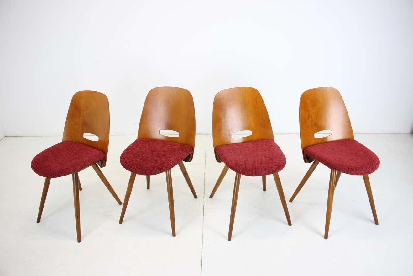 1960s Dining Chairs By Frantisek Jirak For Tatra, Set Of 4 photo furniture