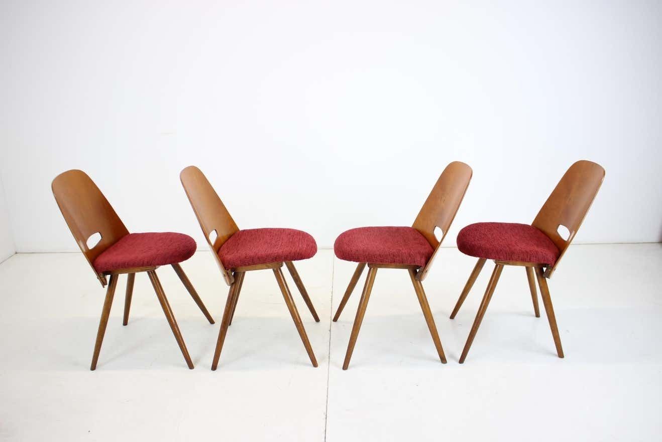 1116.0 1960s Dining Chairs By Frantisek Jirak For Tatra, Set Of 4 photo