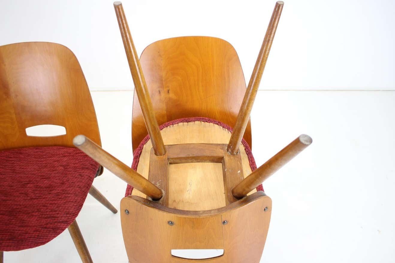 photo buy 1960s Dining Chairs By Frantisek Jirak For Tatra, Set Of 4