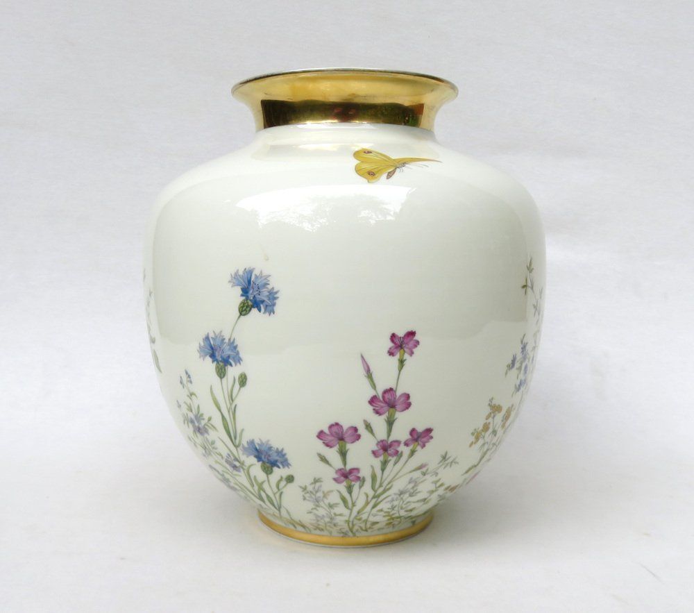 Wiesengrund And Bergeshöh`n Vase From K&A Krautheim Selb Bavaria, 1940s photo 1035.3