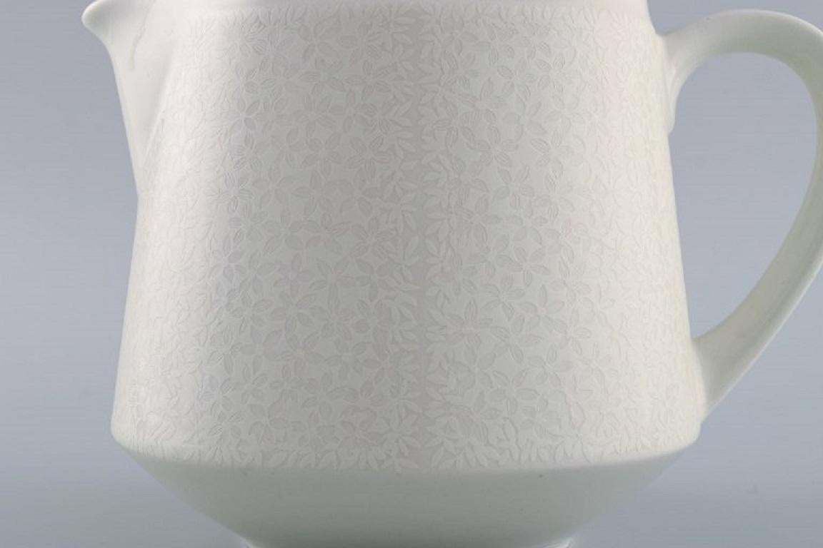 Raija Uosikkinen For Arabia  Pitsi Porcelain Jug With Floral Decoration photo 217.0