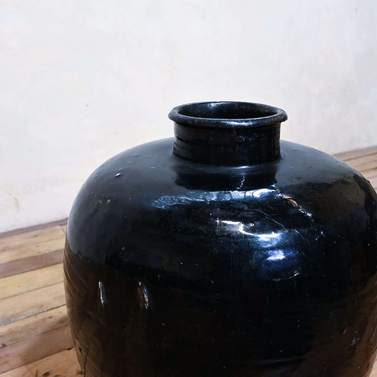 A Large 19th Century Chinese Ceramic Rice Wine Jar   Shanxi photo 670.0