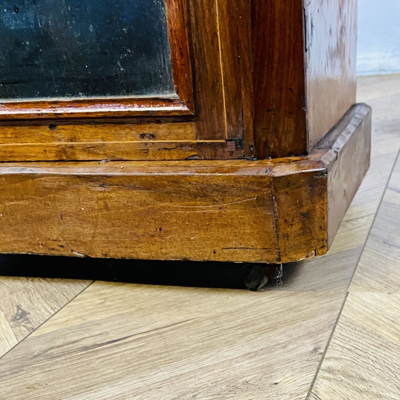 photo buy Antique Music Cabinet, Inlaid On Castors, Circa 1900s