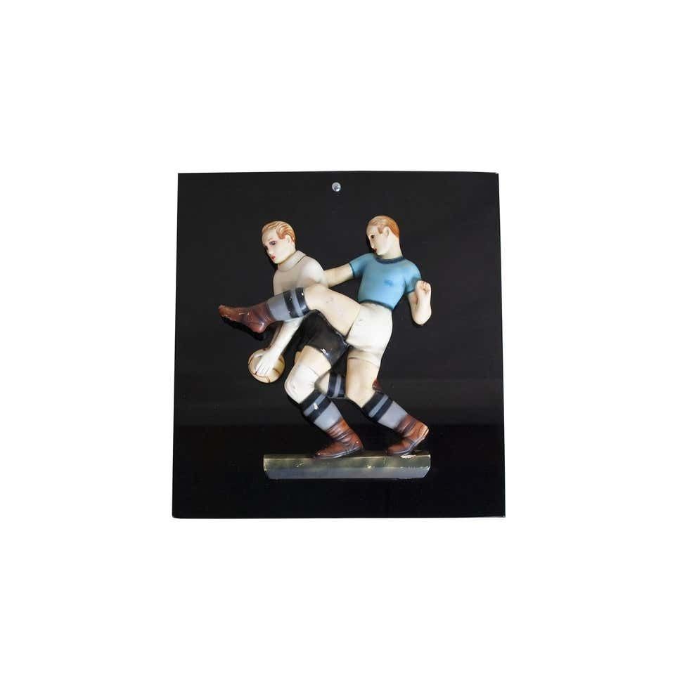 Enrica Robecchi 30s Ceramic Low Relief Lenci's School