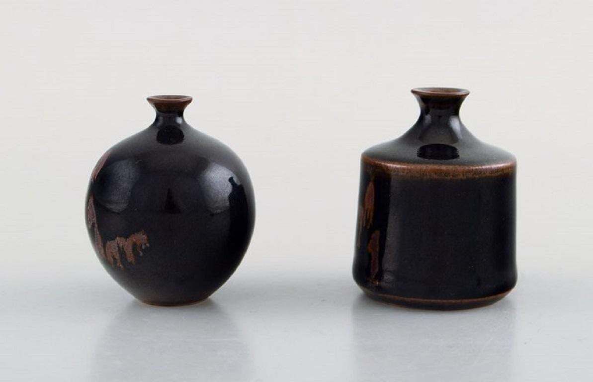 Enköping And Munk Keramik Among Others. Collection Of 11 Miniature Vases photo Home Decor