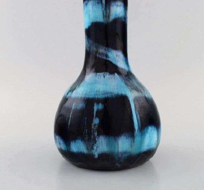 Otello Rosa For Miracoli, Venezia, Large Unique Vase In Glazed Stoneware photo 812.0