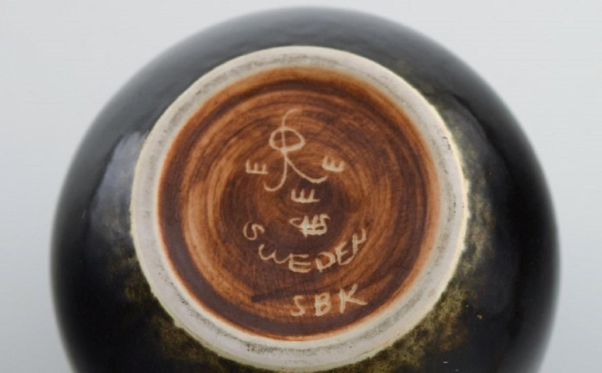 Carl Harry Stålhane For Rörstrand, Vase In Glazed Ceramics photo vinterior