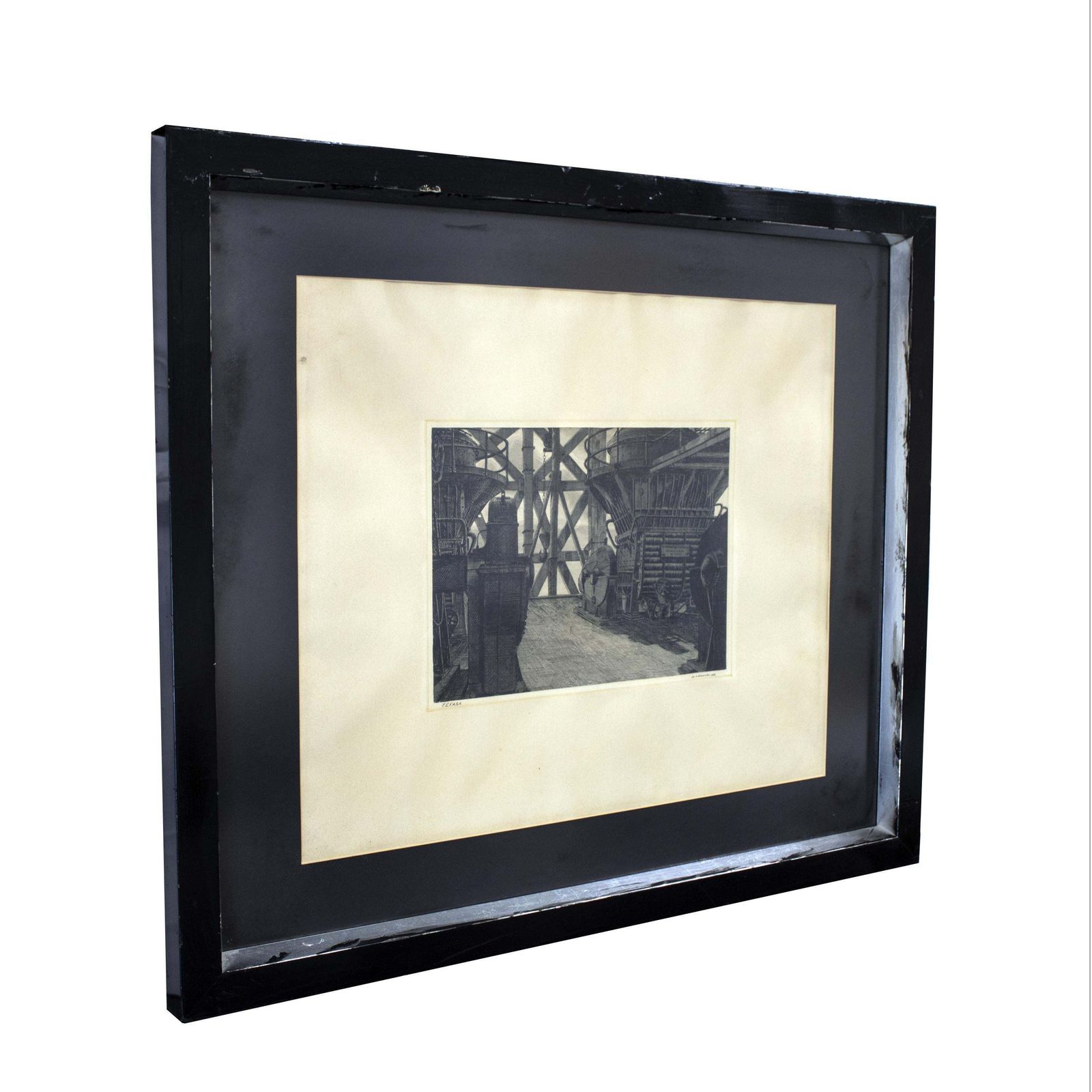 Artistic Drawing In Charcoal And Graphite By Adolfo Almarcha, Spain, 1978 photo for sale