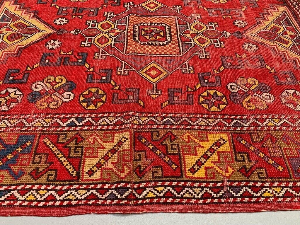 Vintage Western Turkish Rug Oriental 183x128 Cm Tribal Medium Carpet, photo 435.0