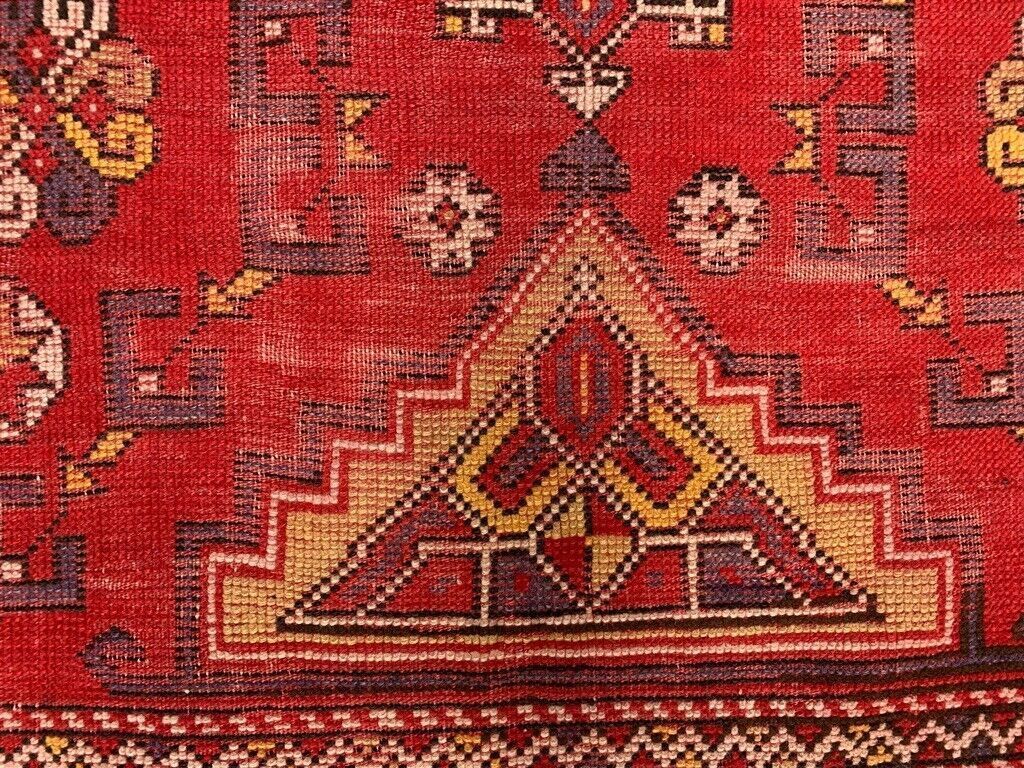 Vintage Western Turkish Rug Oriental 183x128 Cm Tribal Medium Carpet, photo vintage