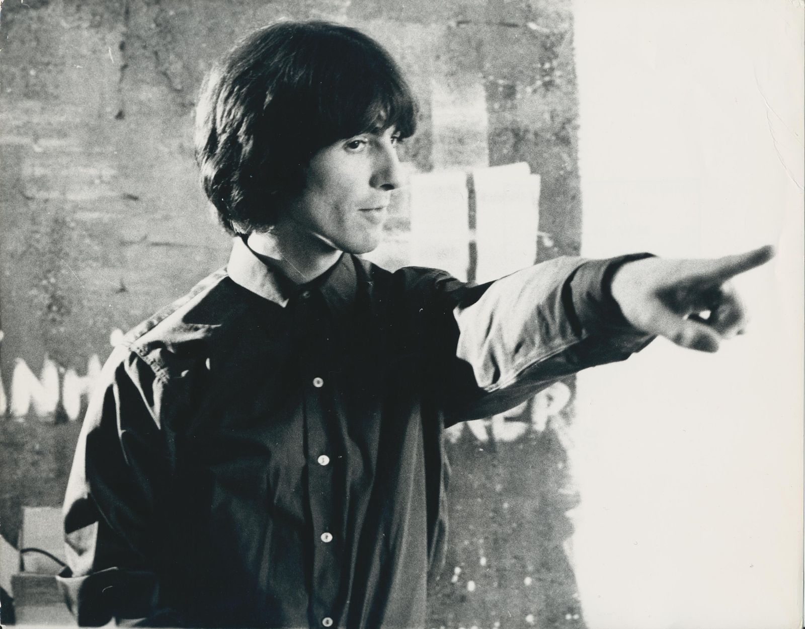 Martin Weaver George Harrison, Black And White Photograph, Circa 1970s