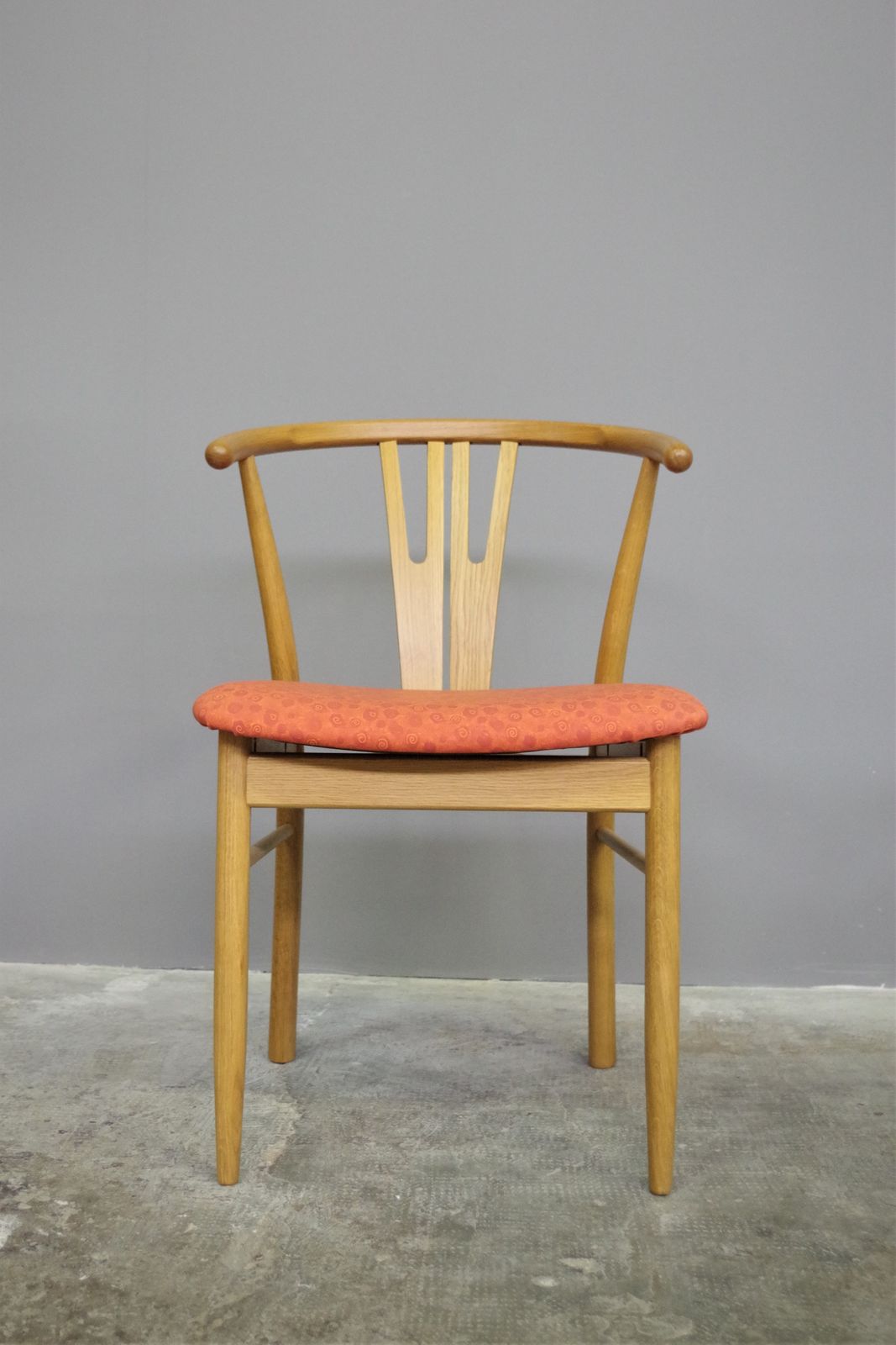 Set Of 11 New Modern Oak Chairs In Curved Wood photo buy