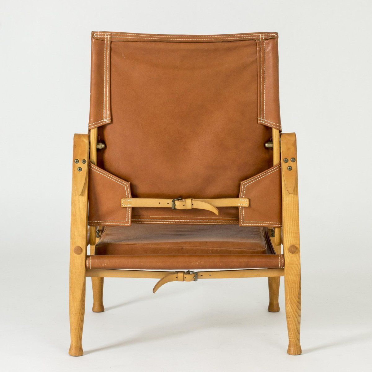 Vintage Safari Armchairs By Kaare Klint, 1960s, Set Of 2 photo vinterior