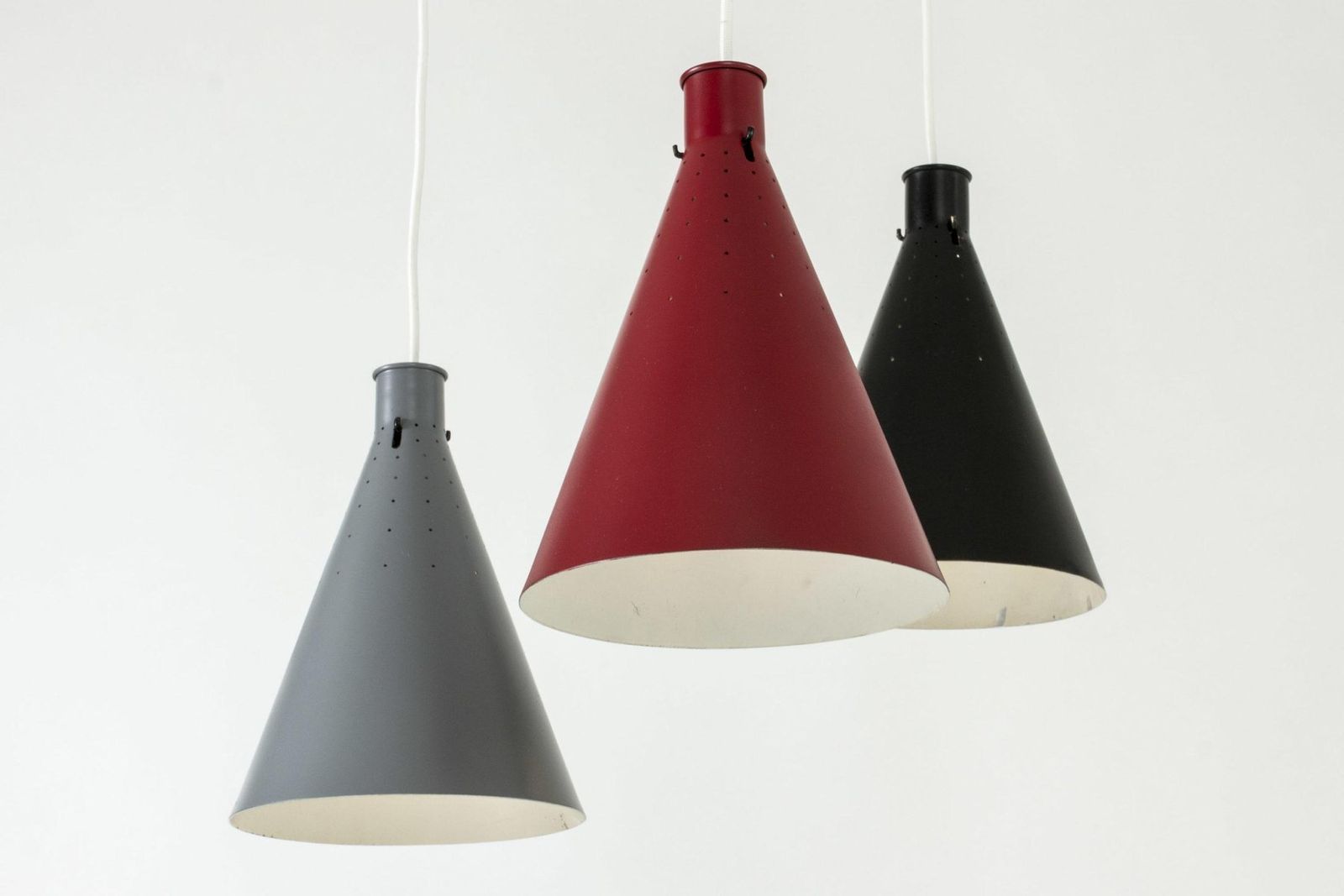 Modern Scandinavian Ceiling Lamp By Alf Svensson For Bergboms, 1950s photo Lighting