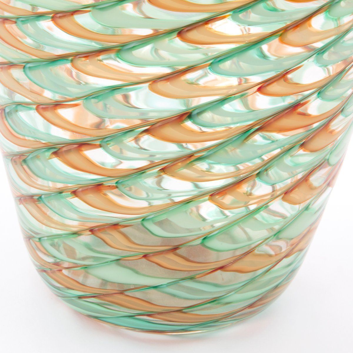 Phoenician Vase In Murano Glass By Archimede Seguso photo for sale