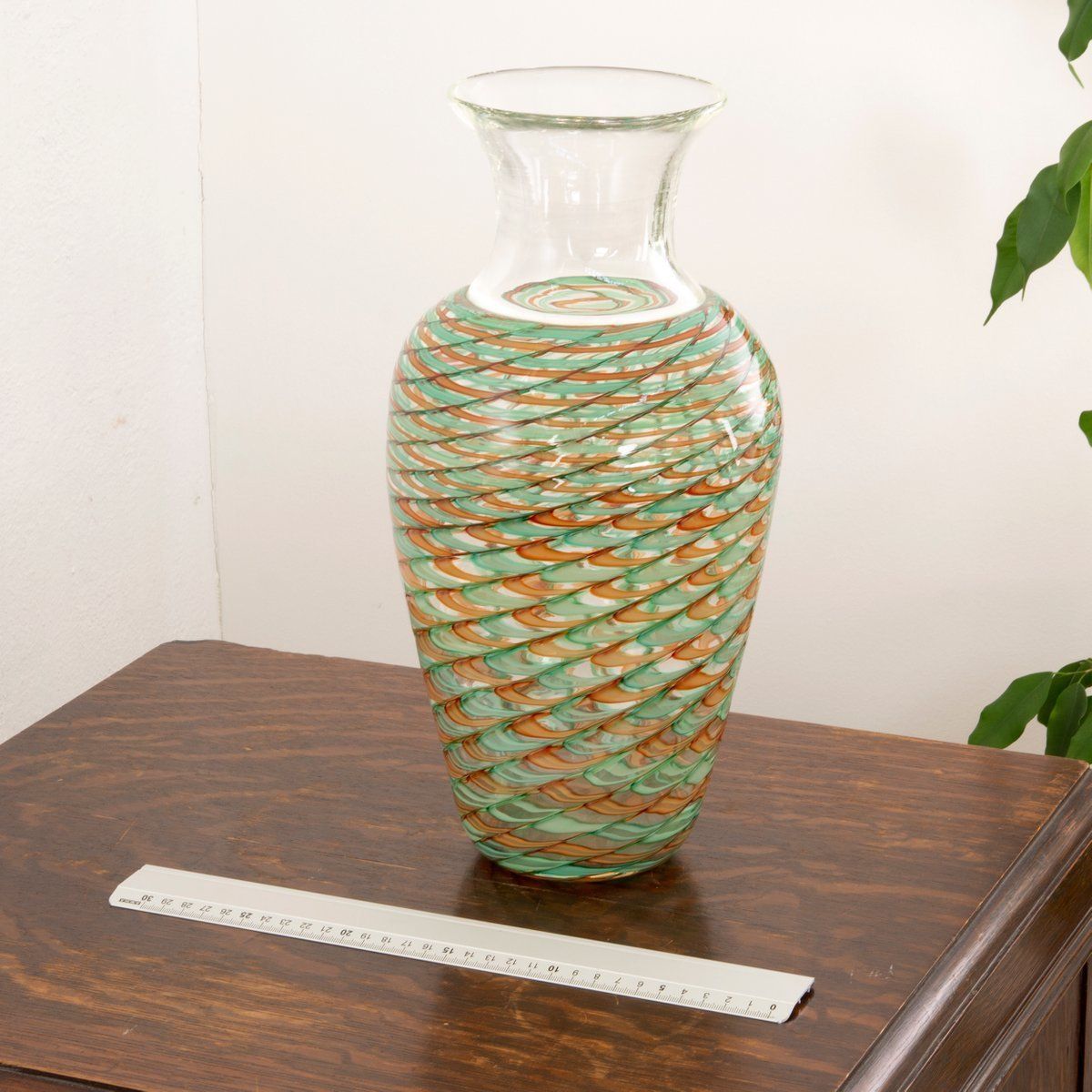 Phoenician Vase In Murano Glass By Archimede Seguso photo vinterior