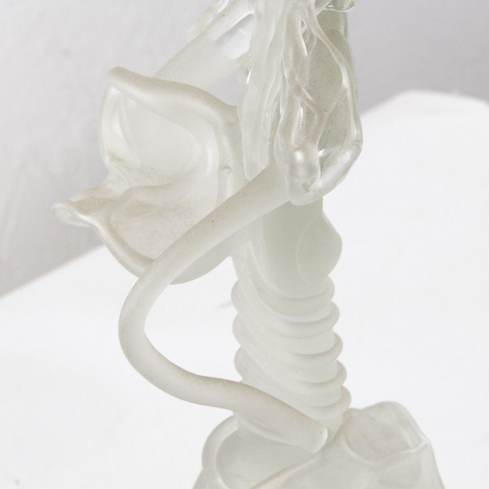 850.0 Statuette Depicting A Madonna In Artistic Glass By Ion Tamaian photo