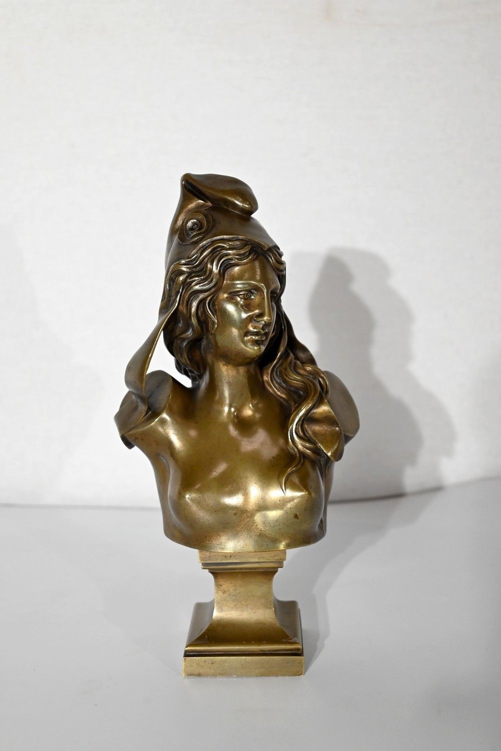 Bust Of Marianne In Bronze  Early 20th Century