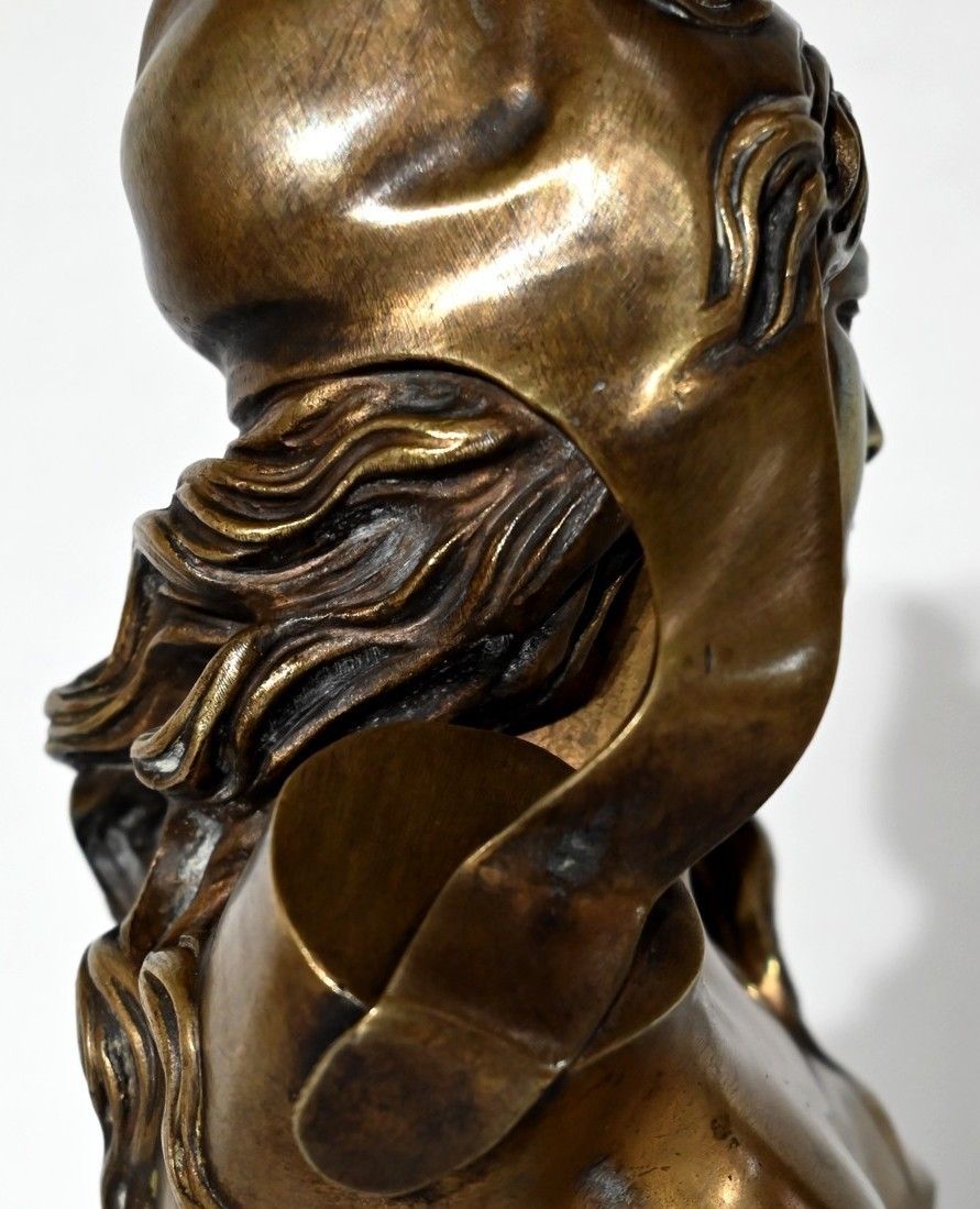 photo buy Bust Of Marianne In Bronze  Early 20th Century